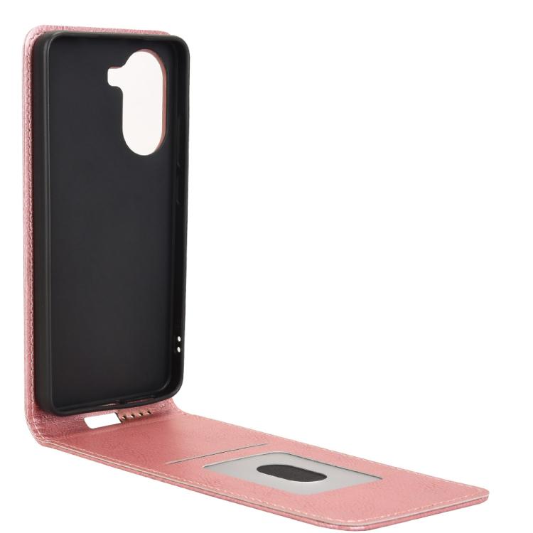 For Xiaomi Poco X7 Pro 5G / Redmi Turbo 4 Magnetic Vertical Flip Leather Phone Case