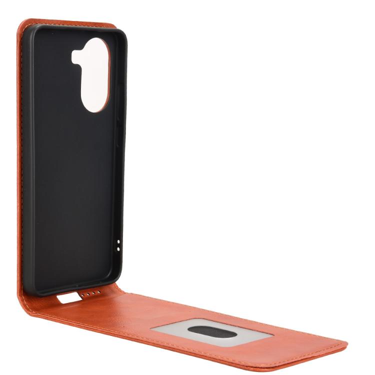 For Xiaomi Poco X7 Pro 5G / Redmi Turbo 4 Magnetic Vertical Flip Leather Phone Case