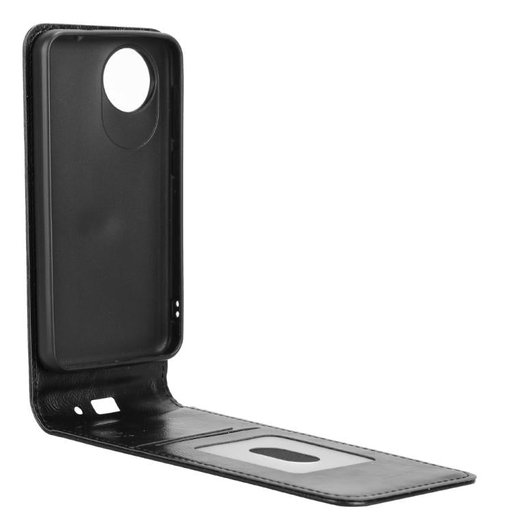 For ZTE Blade A35 Lite Magnetic Vertical Flip Leather Phone Case