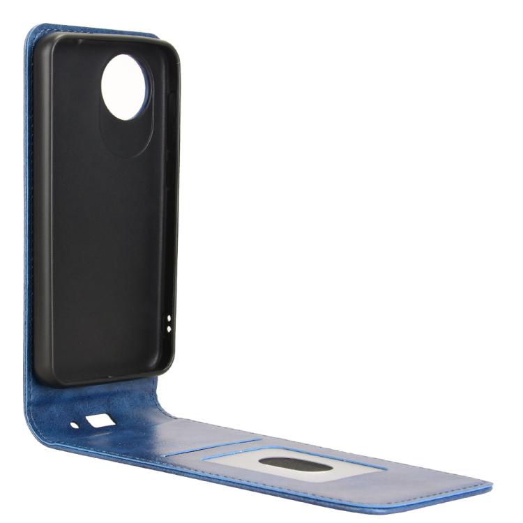 For ZTE Blade A35 Lite Magnetic Vertical Flip Leather Phone Case