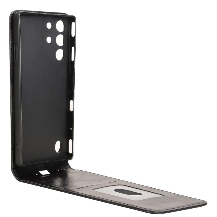 For ZTE nubia Red Magic 10 Pro+ Magnetic Vertical Flip Leather Phone Case