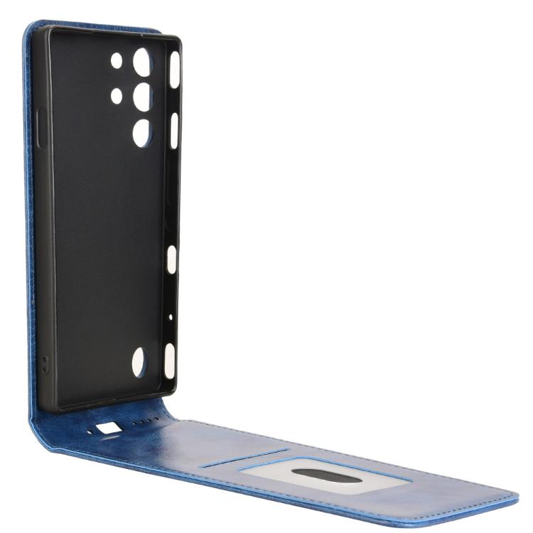 For ZTE nubia Red Magic 10 Pro+ Magnetic Vertical Flip Leather Phone Case
