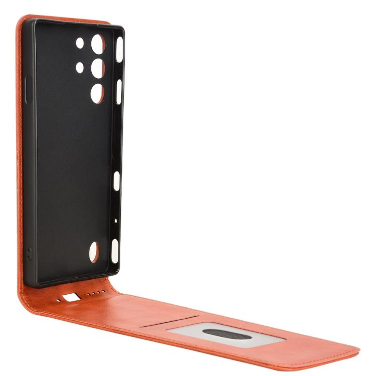 For ZTE nubia Red Magic 10 Pro+ Magnetic Vertical Flip Leather Phone Case