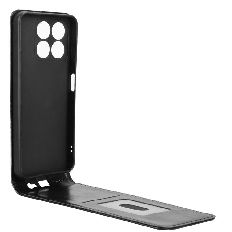 For ZTE Blade A35 / A55 Magnetic Vertical Flip Leather Phone Case