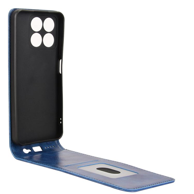 For ZTE Blade A35 / A55 Magnetic Vertical Flip Leather Phone Case