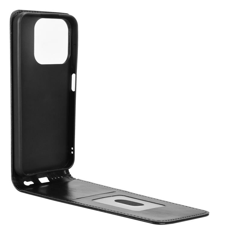 For ZTE Blade V70 Magnetic Vertical Flip Leather Phone Case