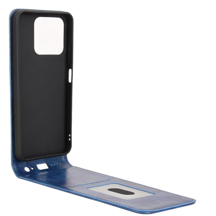 For ZTE Axon 60 Lite / Blade V60 Vita Magnetic Vertical Flip Leather Phone Case