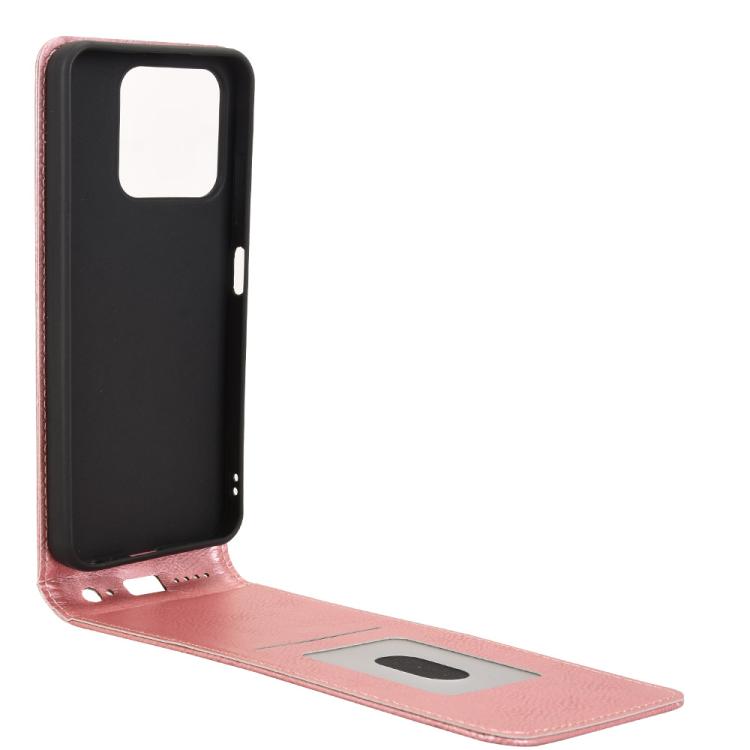 For ZTE Axon 60 Lite / Blade V60 Vita Magnetic Vertical Flip Leather Phone Case