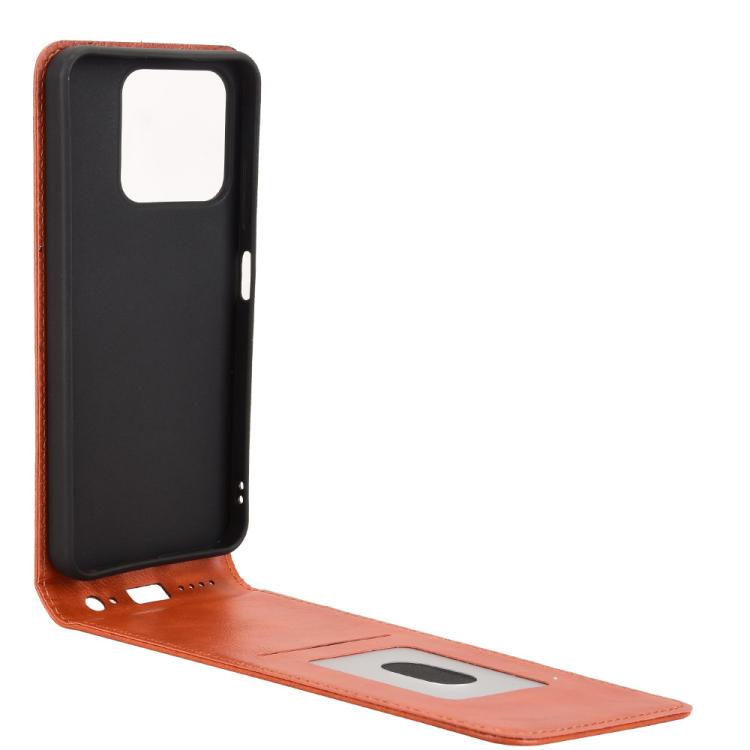 For ZTE Axon 60 Lite / Blade V60 Vita Magnetic Vertical Flip Leather Phone Case