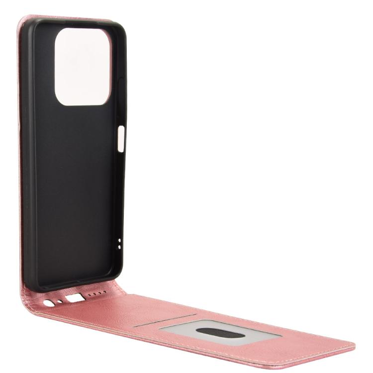For ZTE Blade A75 4G Magnetic Vertical Flip Leather Phone Case