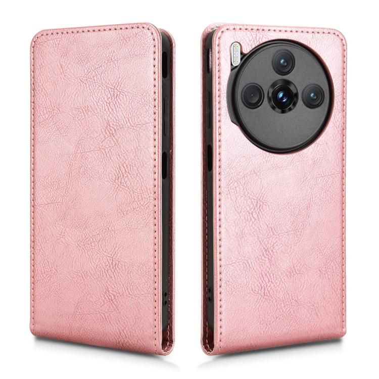For ZTE nubia Z60S Pro Magnetic Vertical Flip Leather Phone Case