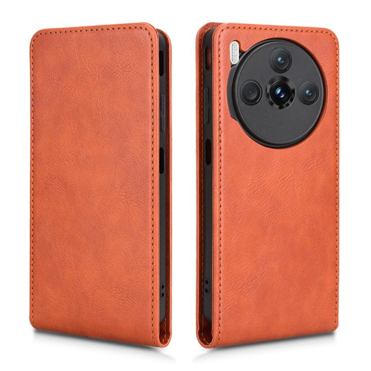 For ZTE nubia Z60S Pro Magnetic Vertical Flip Leather Phone Case