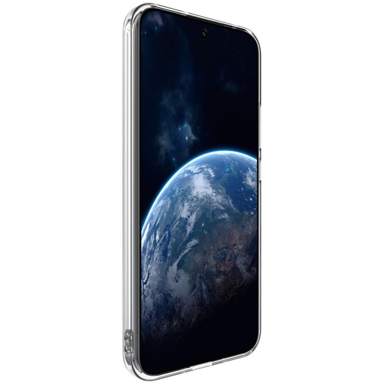 For OPPO Reno14 F Global imak UX-5 Series Super Slim Transparent Shockproof TPU Protective Case - Transparent
