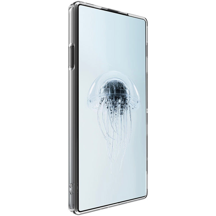 For ZTE nubia RedMagic 10 Pro imak UX-5 Series Super Slim Transparent Shockproof TPU Protective Case - Transparent