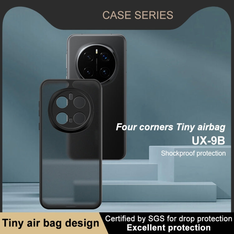 For Honor Magic7 Pro imak UX-9B Series Four Corners Tiny Airbag Shockproof Phone Case - Black