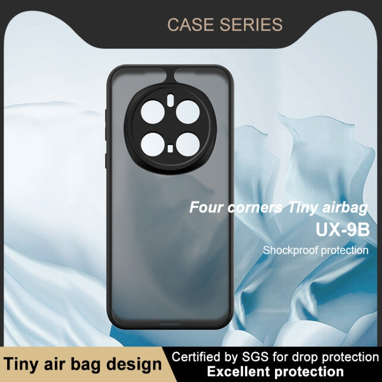 For Honor Magic7 Pro imak UX-9B Series Four Corners Tiny Airbag Shockproof Phone Case - Black