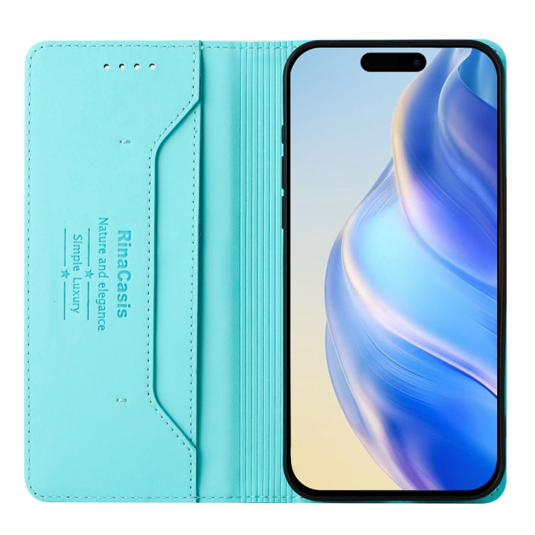 For iPhone 7 Plus / 8 Plus RC01 Dual-Folded Magnetic Suction RFID Leather Phone Case