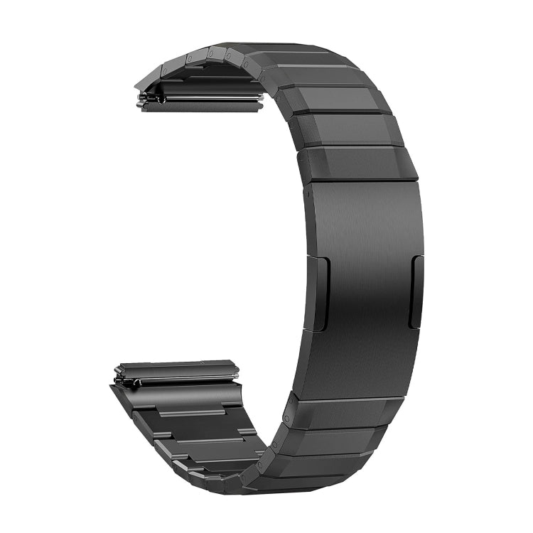 For Huawei Watch GT 5 Pro Folding Clasp Titanium Metal Quick Release Watch Band