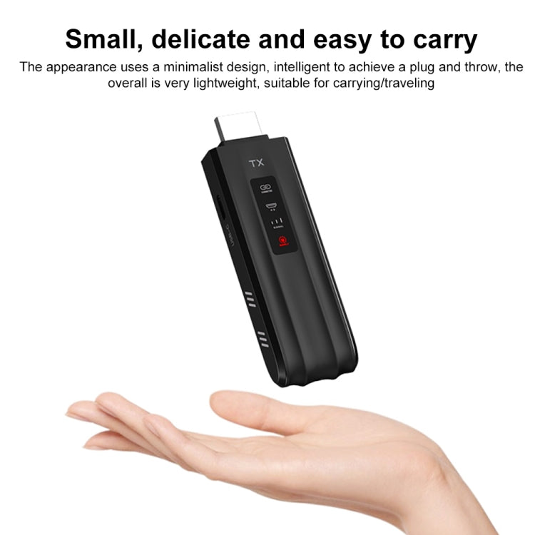 G132 1080P Type-C HD Wireless Screen Adapter - Black