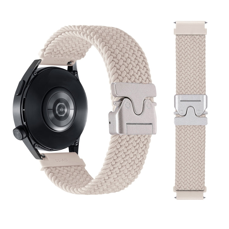 20mm Snap Button Nylon Braided Watch Band