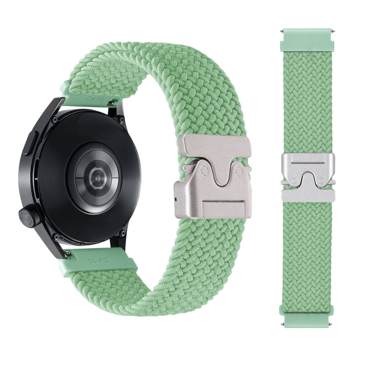 22mm Snap Button Nylon Braided Watch Band