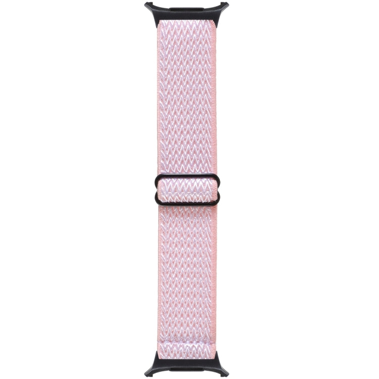 For Samsung Galaxy Watch Ultra 47mm / Ultra 2025 Wave Pattern Nylon Braided Watch Band