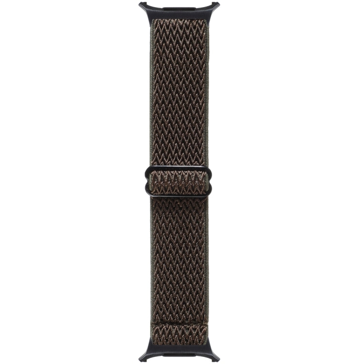 For Samsung Galaxy Watch Ultra 47mm / Ultra 2025 Wave Pattern Nylon Braided Watch Band