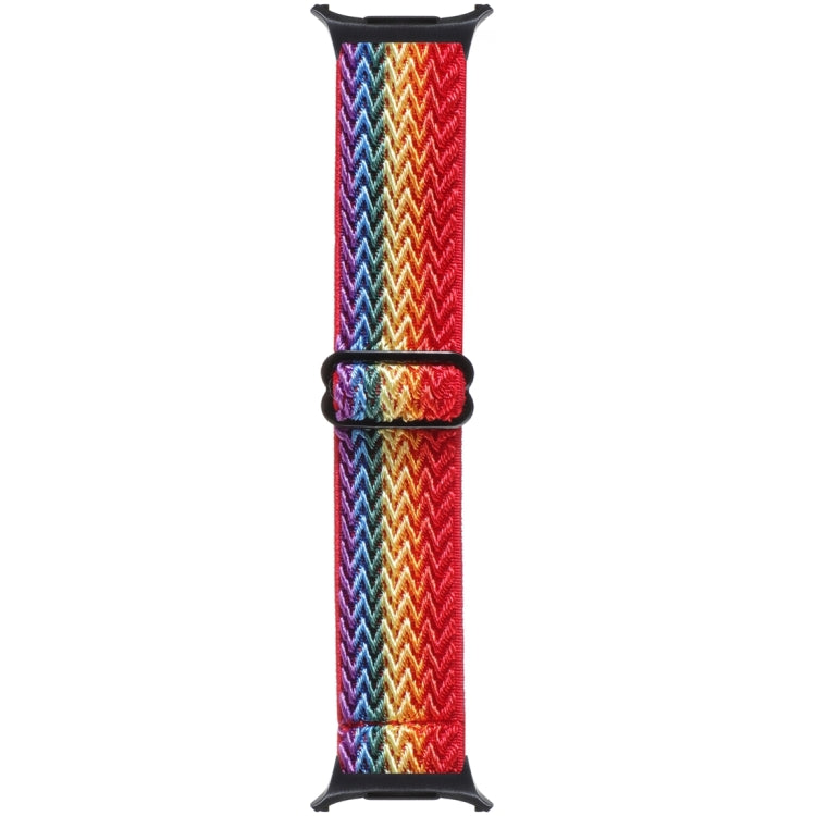 For Samsung Galaxy Watch Ultra 47mm / Ultra 2025 Wave Pattern Nylon Braided Watch Band