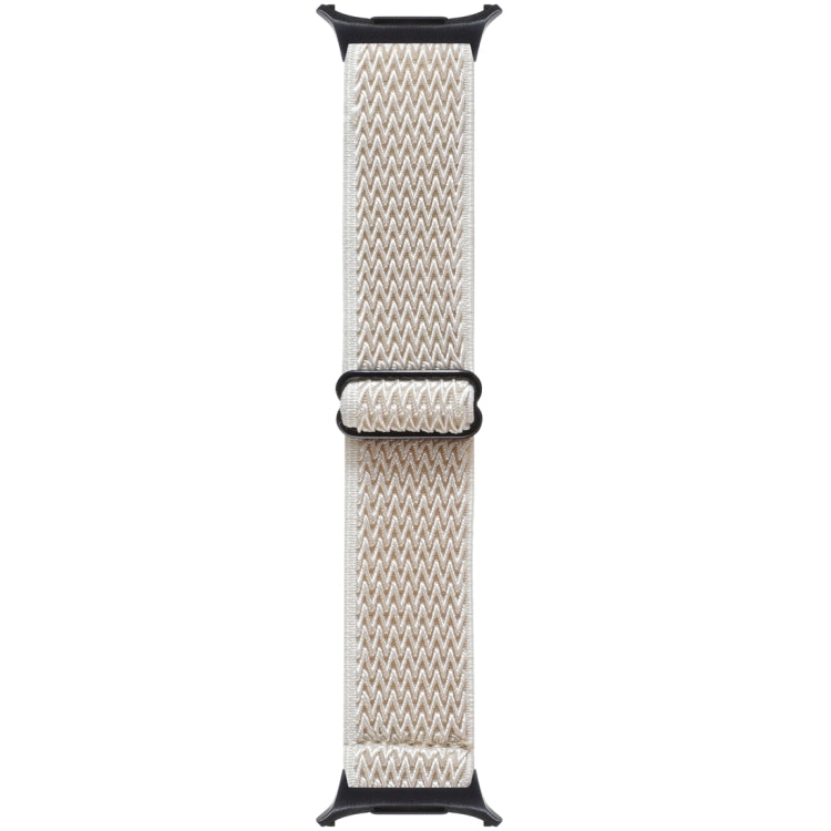 For Samsung Galaxy Watch Ultra 47mm / Ultra 2025 Wave Pattern Nylon Braided Watch Band