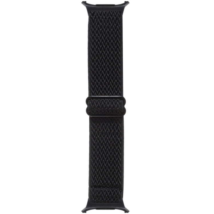For Samsung Galaxy Watch Ultra 47mm / Ultra 2025 Wave Pattern Nylon Braided Watch Band
