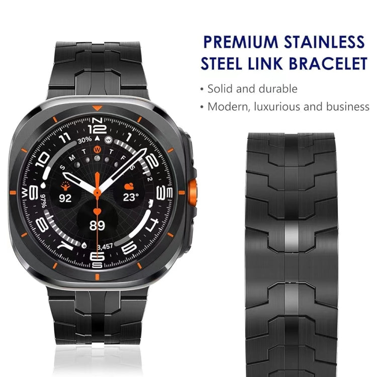 For Samsung Galaxy Watch Ultra 47mm / Ultra 2025 Butterfly Buckle Titanium Alloy Watch Band