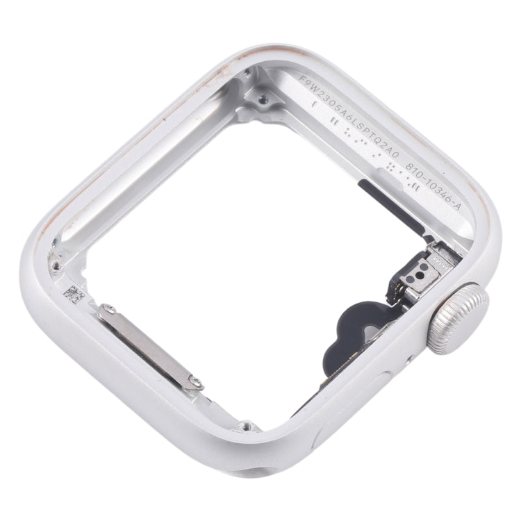 For Apple Watch Series 5 40MM LTE Aluminium Alloy Middle Frame Bezel Plate with Crown Spin Axis Flex Cable