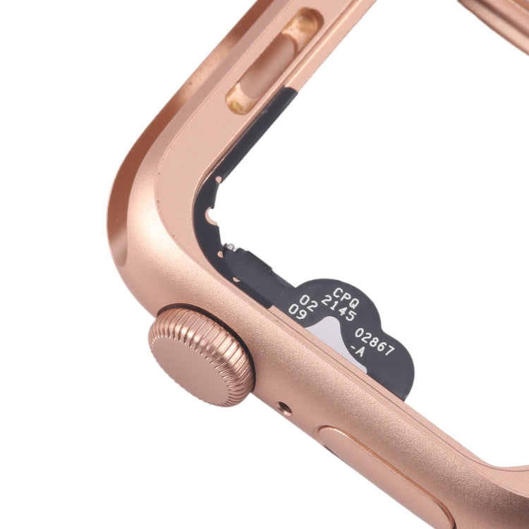 For Apple Watch SE 2020 40MM LTE Aluminium Alloy Middle Frame Bezel Plate with Crown Spin Axis Flex Cable