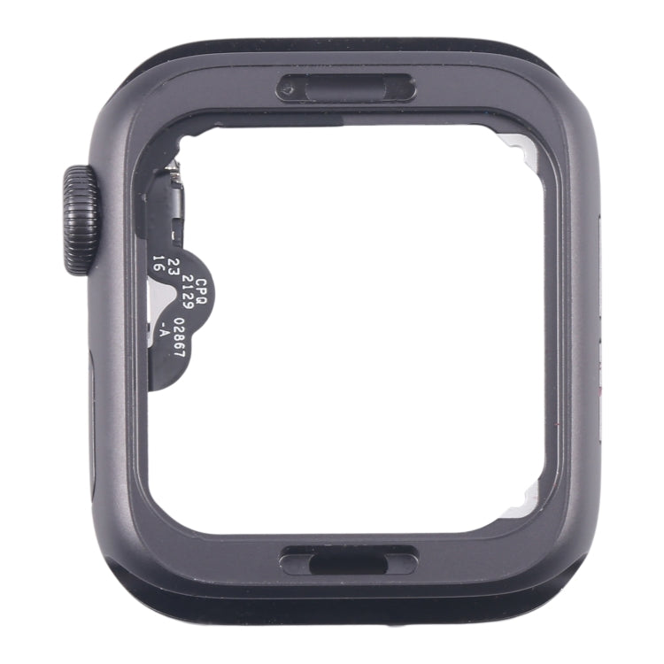 For Apple Watch Series 4 40MM GPS Aluminium Alloy Middle Frame Bezel Plate with Crown Spin Axis Flex Cable