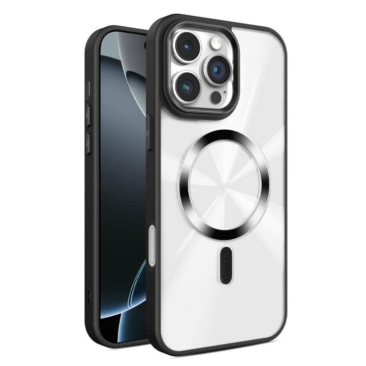 For iPhone 16 Pro Max Glaring CD Texture MagSafe Phone Case