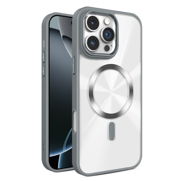 For iPhone 16 Pro Max Glaring CD Texture MagSafe Phone Case