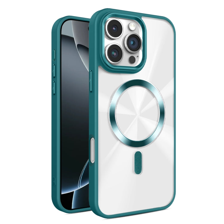 For iPhone 16 Pro Glaring CD Texture MagSafe Phone Case