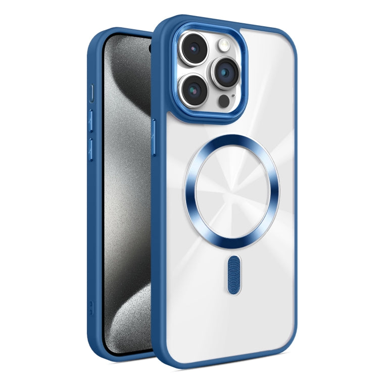 For iPhone 15 Pro Glaring CD Texture MagSafe Phone Case