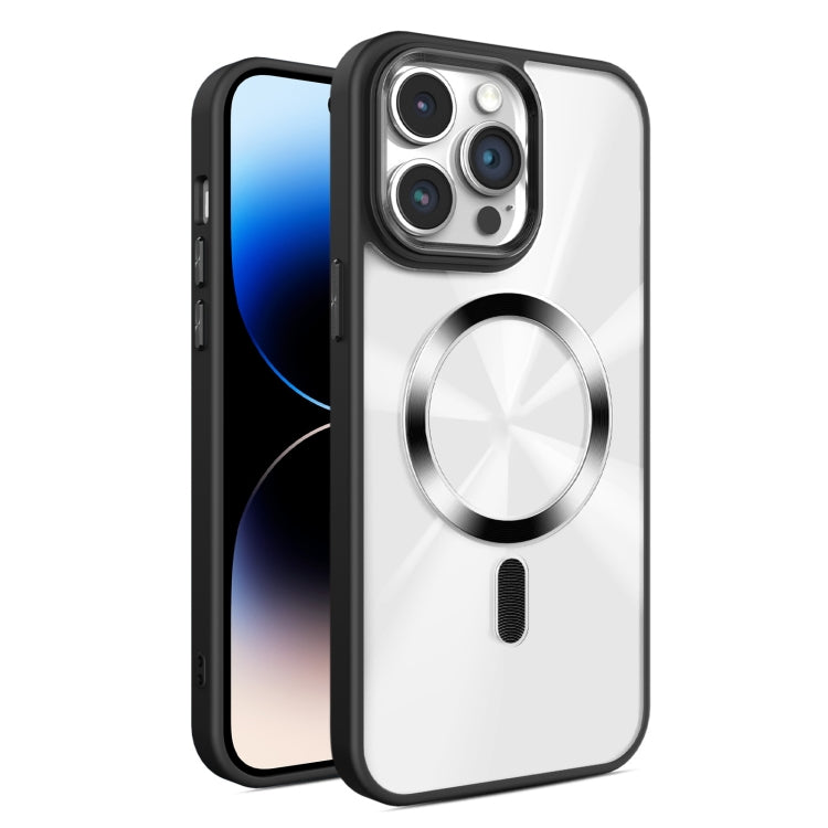 For iPhone 14 Pro Glaring CD Texture MagSafe Phone Case