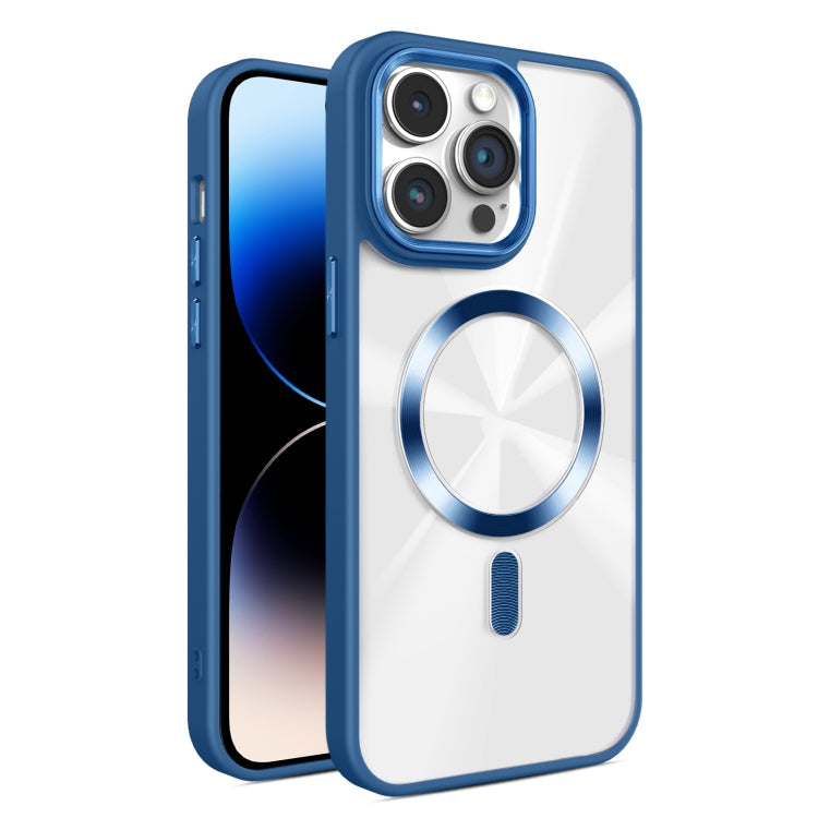 For iPhone 14 Pro Glaring CD Texture MagSafe Phone Case