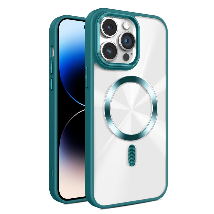 For iPhone 14 Pro Glaring CD Texture MagSafe Phone Case