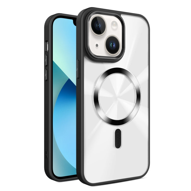 For iPhone 13 Glaring CD Texture MagSafe Phone Case