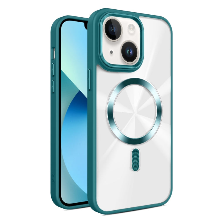 For iPhone 13 Glaring CD Texture MagSafe Phone Case