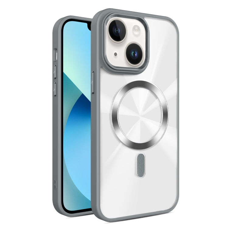 For iPhone 13 Glaring CD Texture MagSafe Phone Case