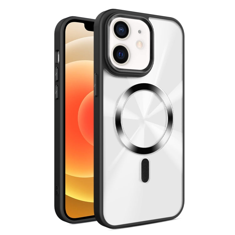 For iPhone 12 Glaring CD Texture MagSafe Phone Case