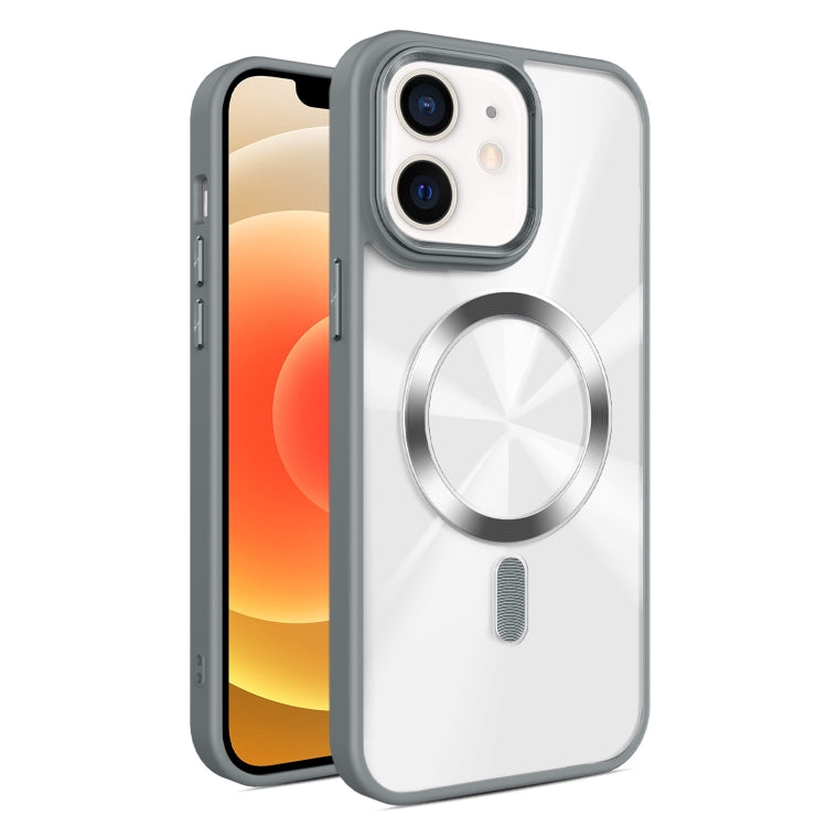 For iPhone 12 Glaring CD Texture MagSafe Phone Case