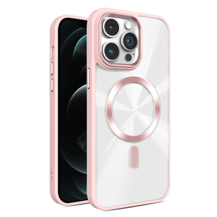 For iPhone 12 Pro Max Glaring CD Texture MagSafe Phone Case