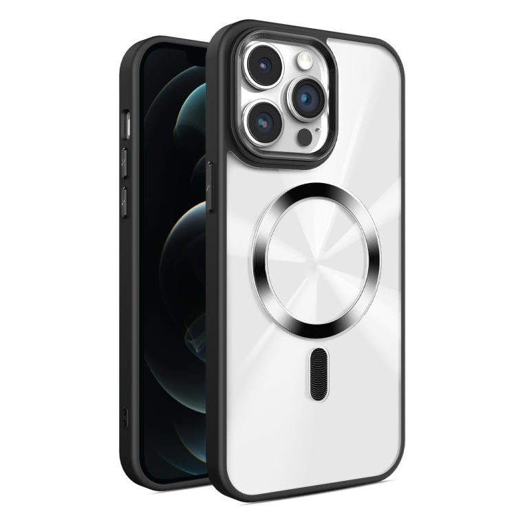 For iPhone 12 Pro Glaring CD Texture MagSafe Phone Case