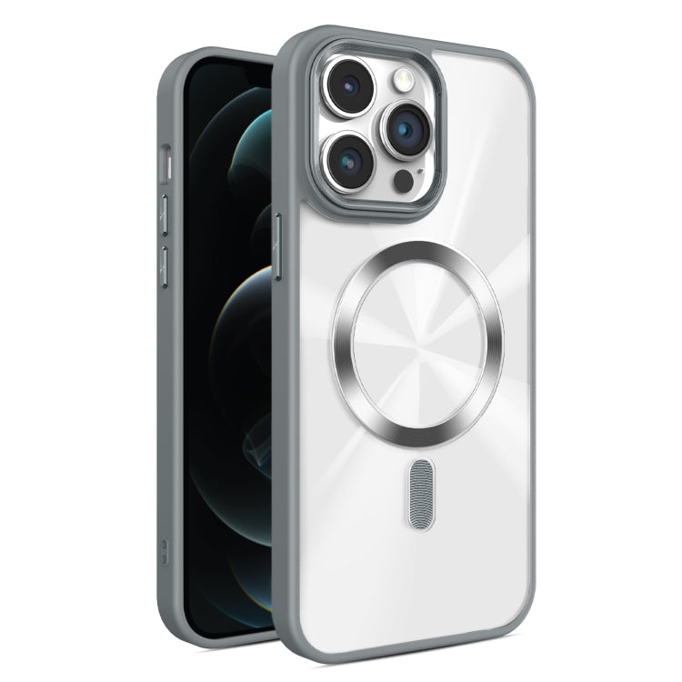 For iPhone 12 Pro Glaring CD Texture MagSafe Phone Case