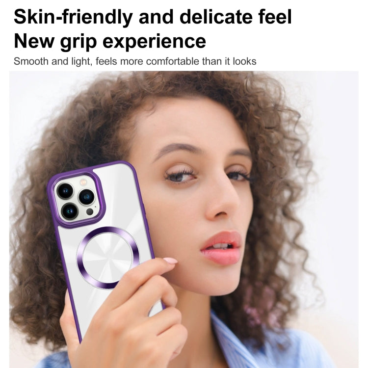 For iPhone 16 Pro Max Glaring CD Texture MagSafe Phone Case